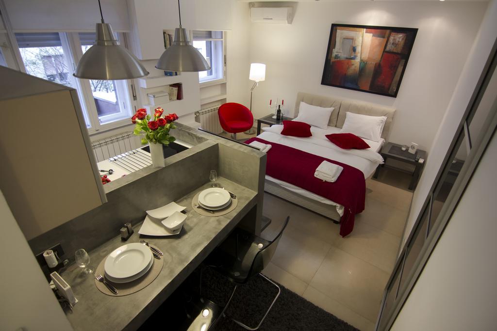 Studio Apartment Picasso Belgrad Exterior foto
